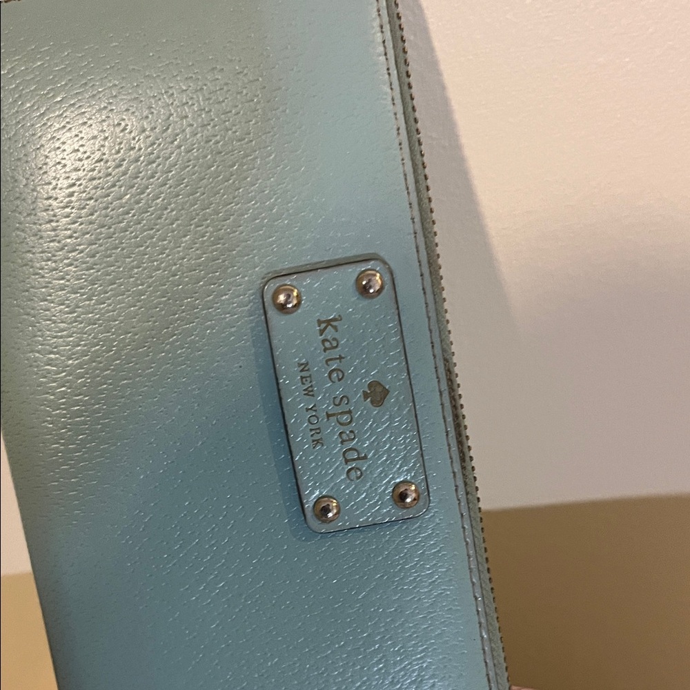 Kate Spade Light Blue Wallet - Picture 2 of 4